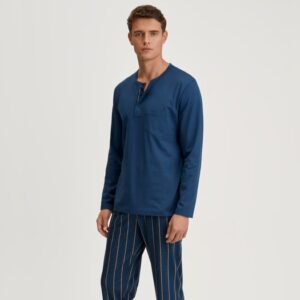 Línea Nocturna CALIDA Relax Imprint Azul Hombre
